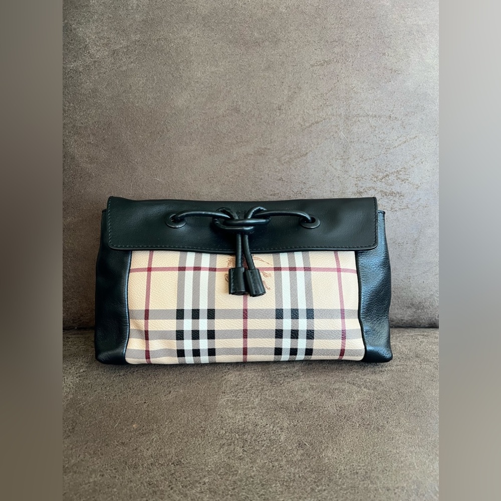 Brand new Burberry Horseferry Check Small Clutch/Crossbody purse 11x7in - Picture 3 of 8